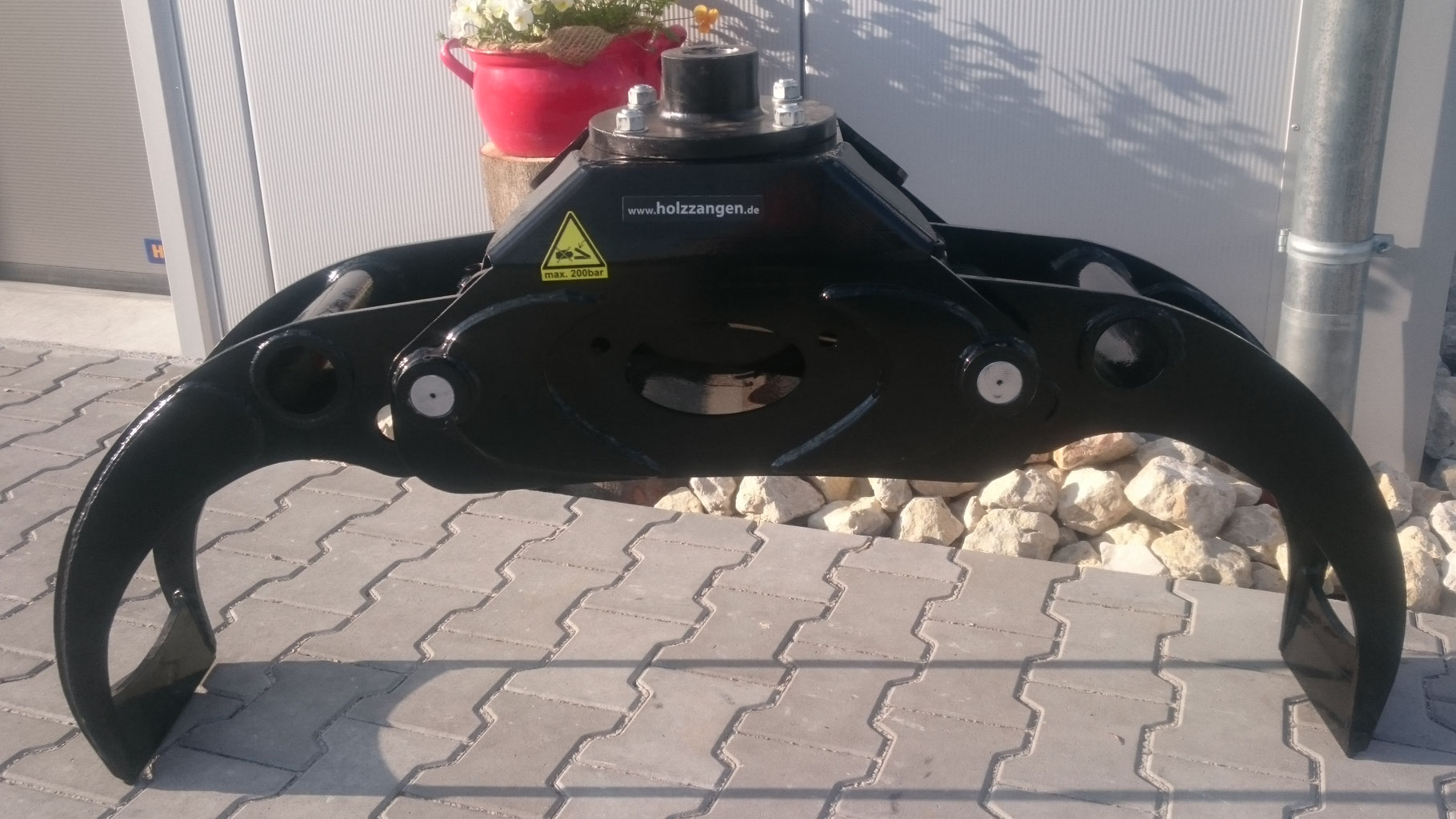 OG120 Weldox hydraulische Verladezange