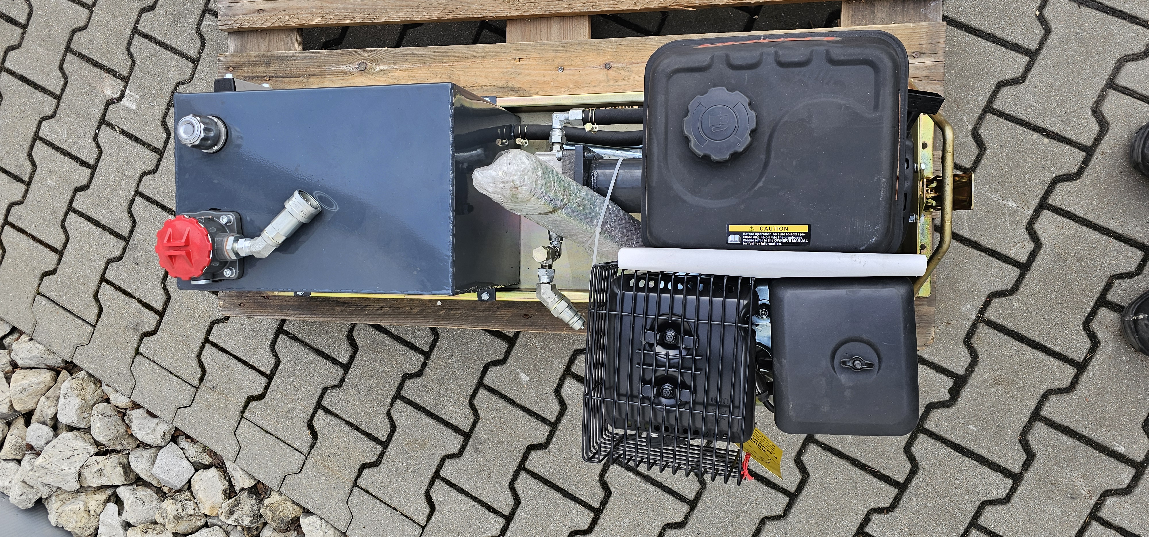 Motor-Hydraulik-Pumpe