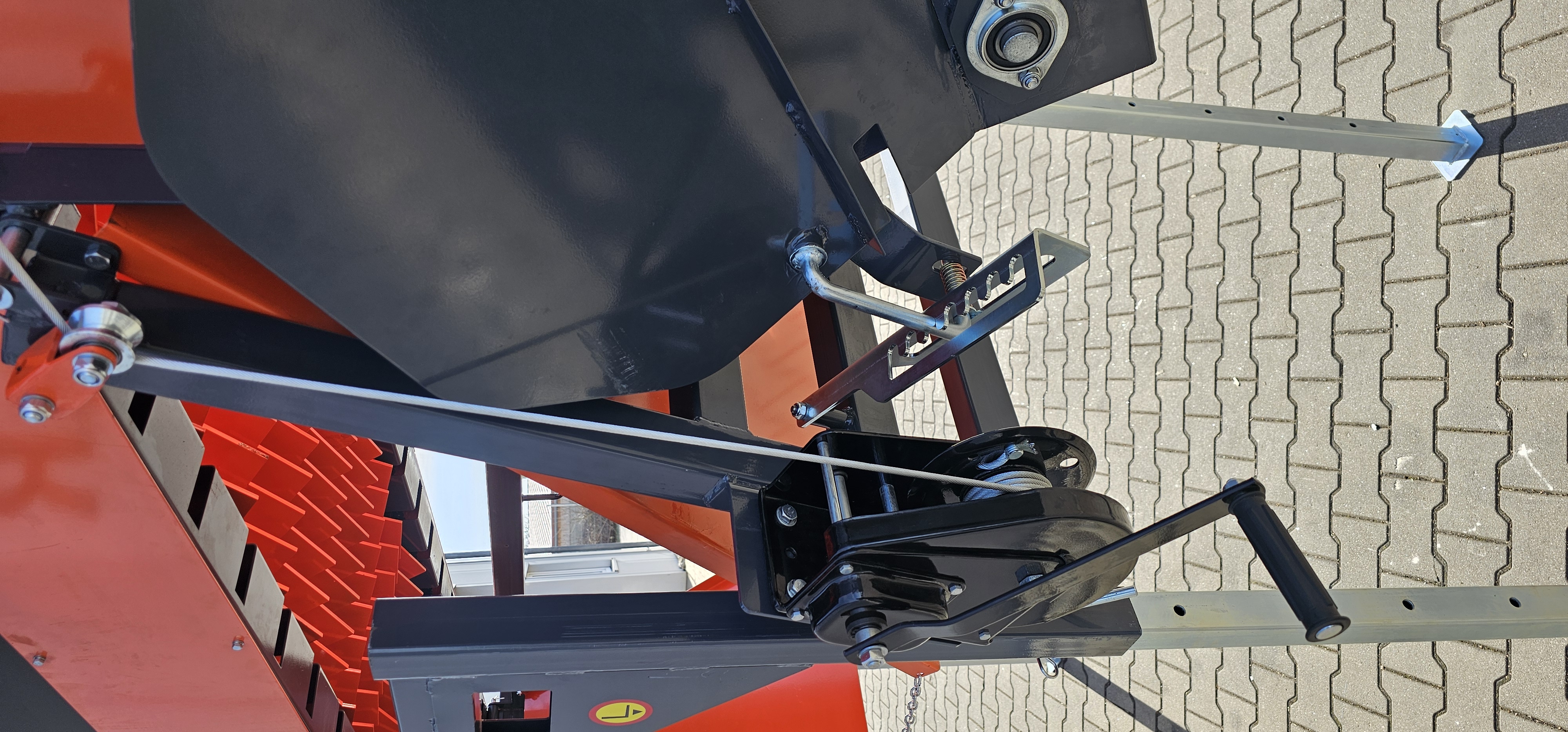 Scheitholzscheibenreiniger