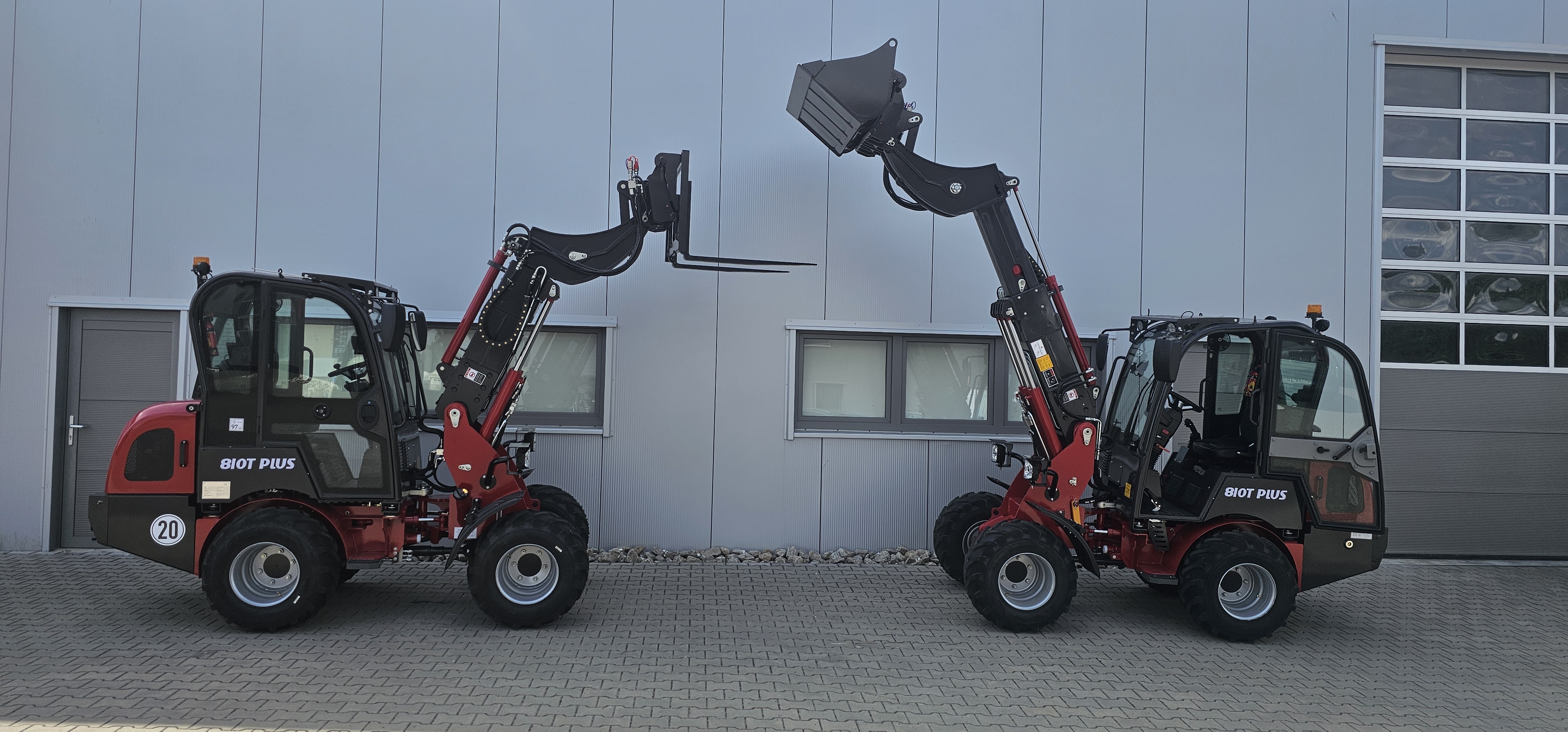 Teleskopradlader 810T Plus