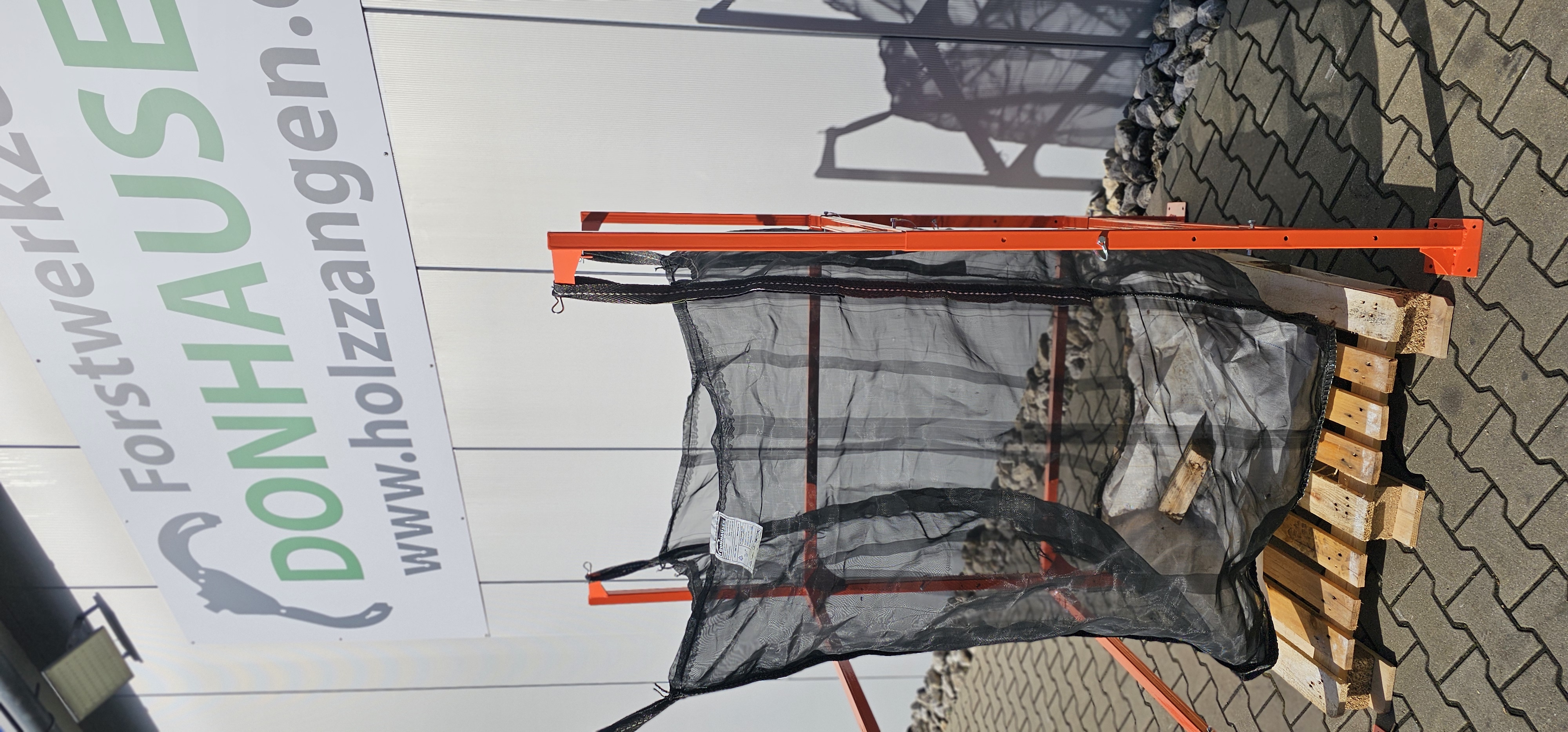 Haltegestell für HolzBags