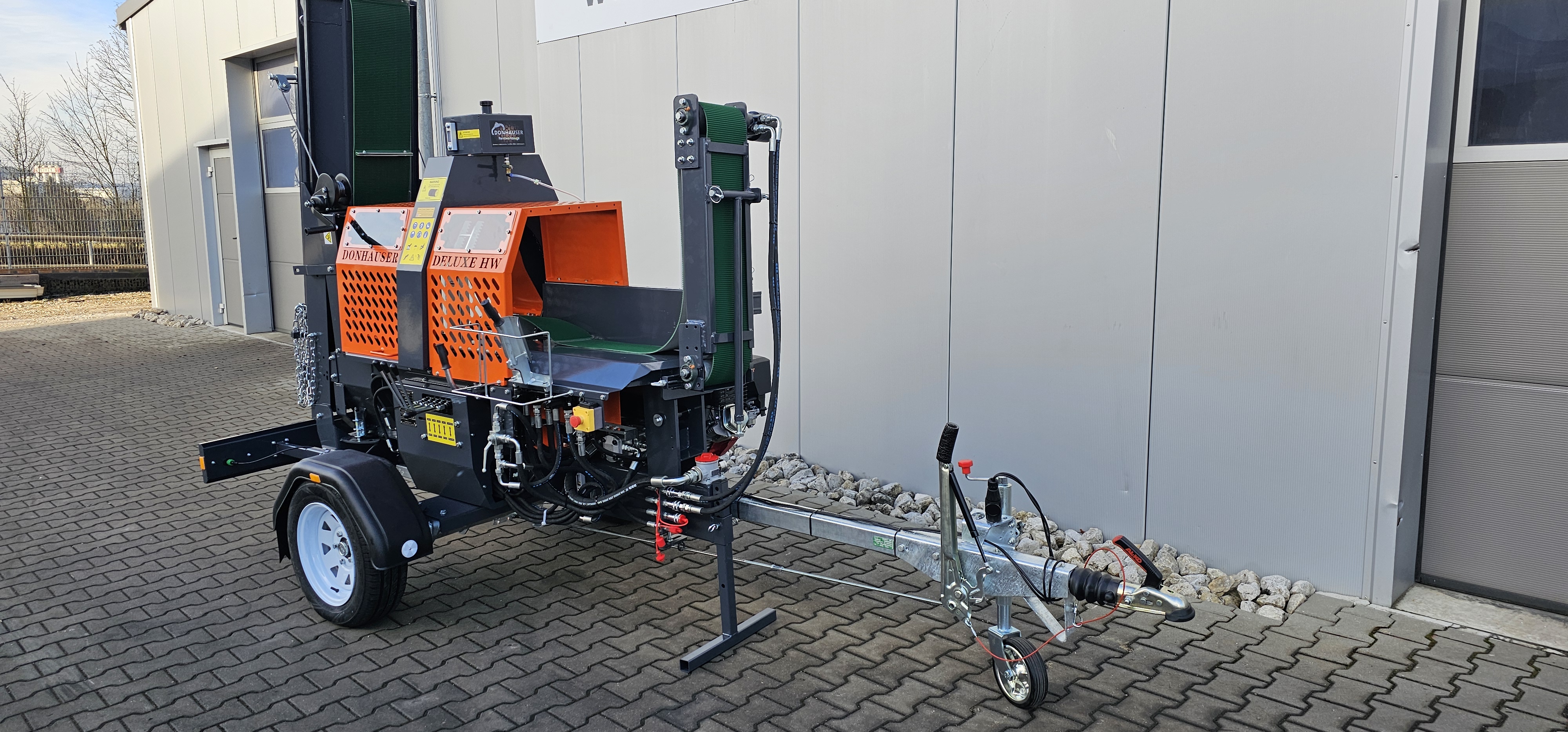 RM7-12 TGA 480 Deluxe HW Benzin-Sägespaltautomat Holzspalter !MIT Straßenzulassung!