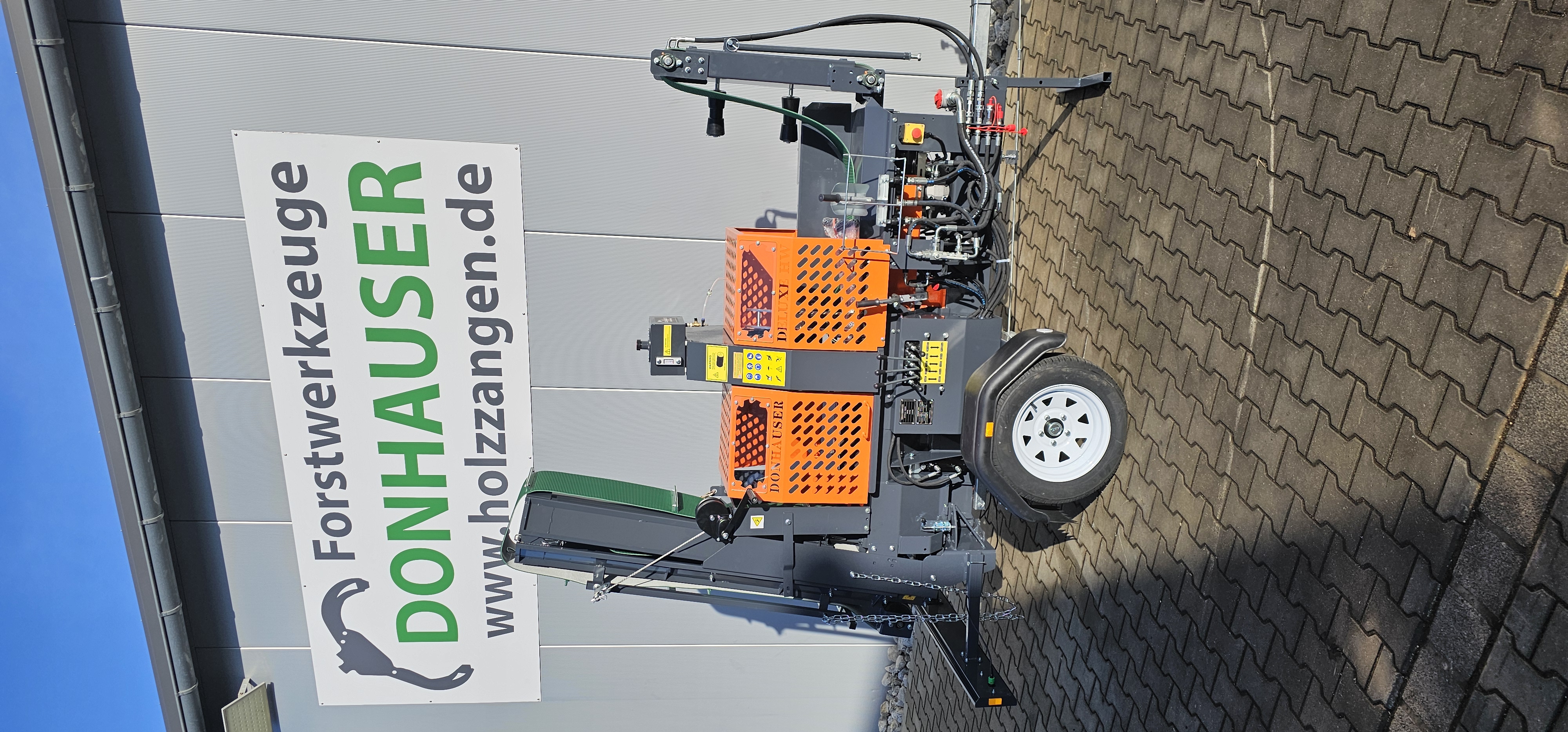 RM7-12 TGA 480 Deluxe HW Benzin-Sägespaltautomat Holzspalter !MIT Straßenzulassung!