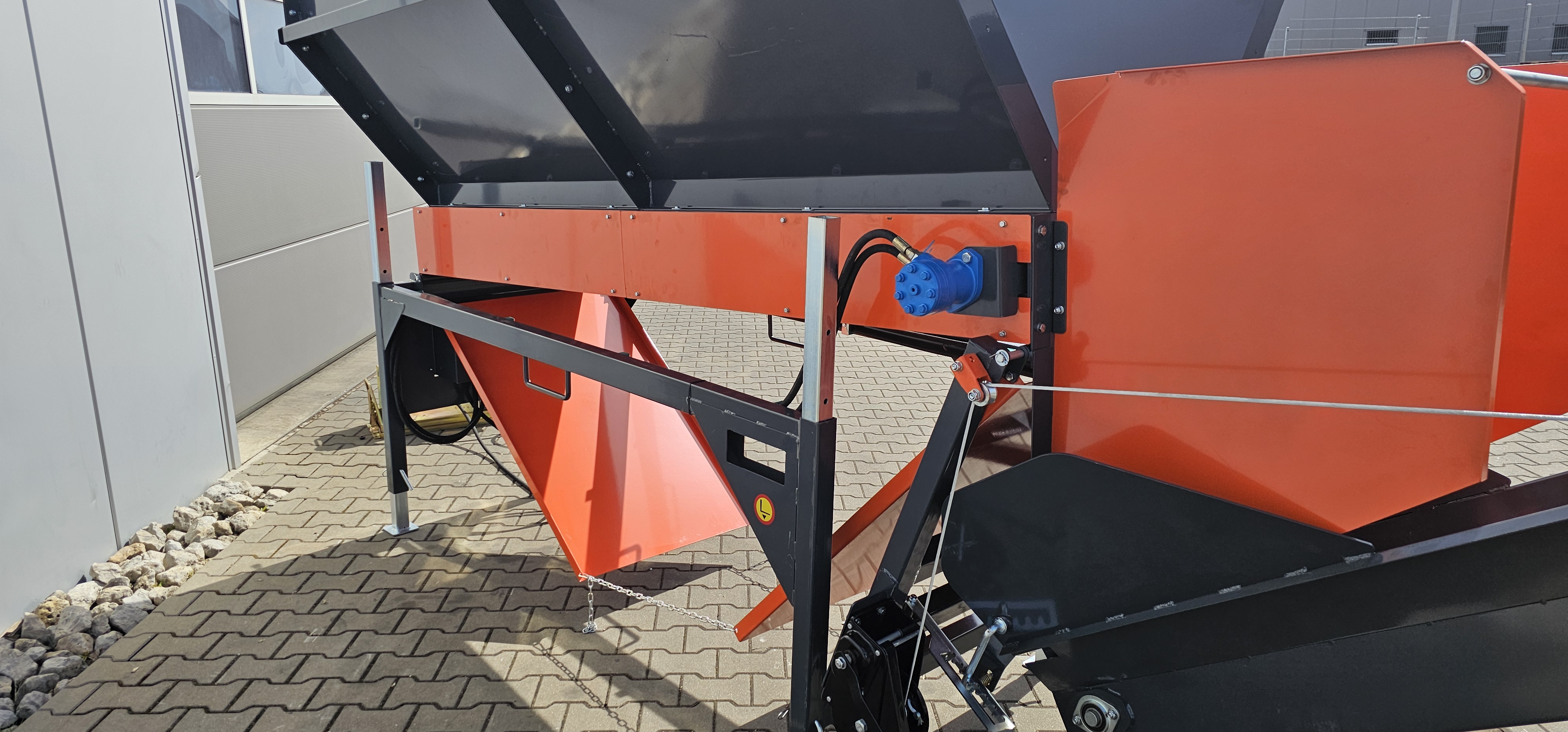 Scheitholzscheibenreiniger