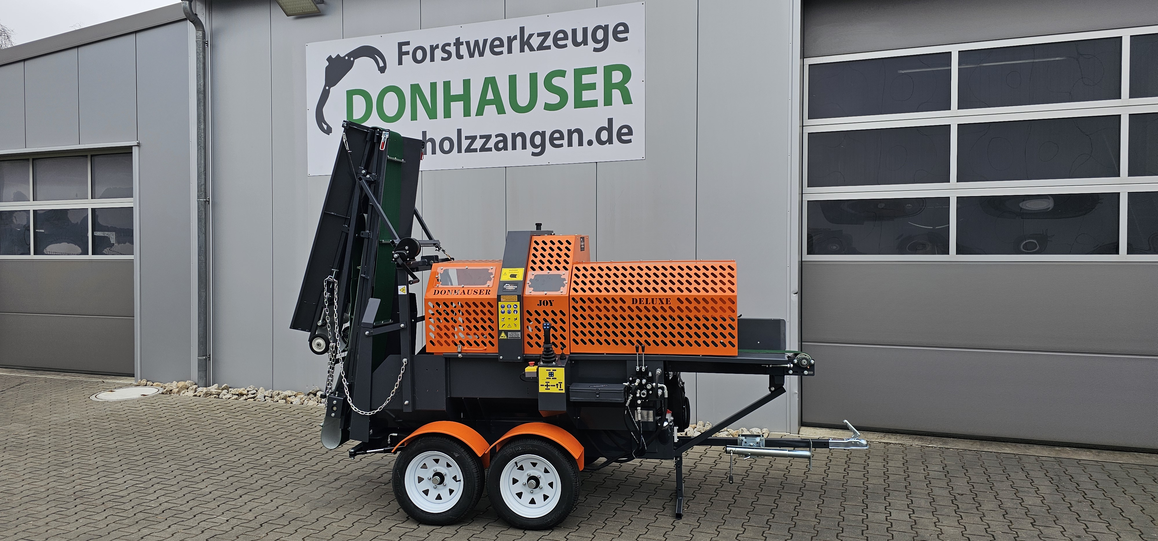 RM500 Joy Benzin Sägespaltautomat Holzspalter