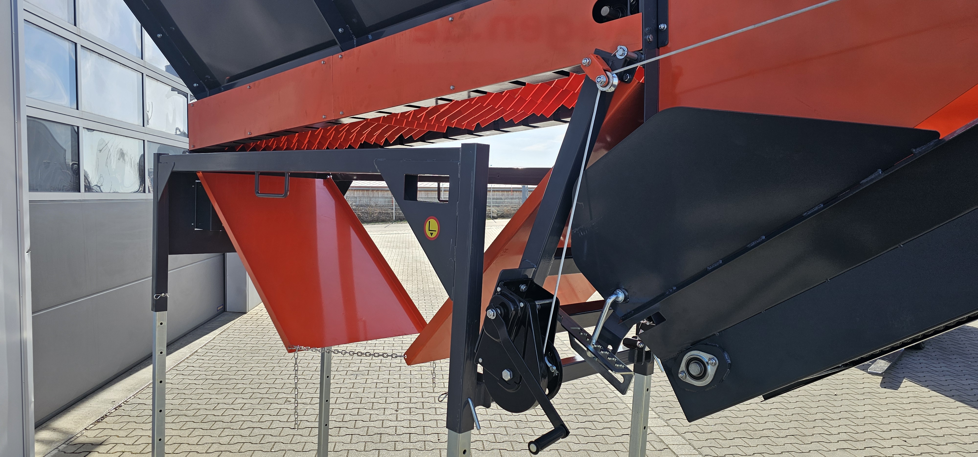 Scheitholzscheibenreiniger