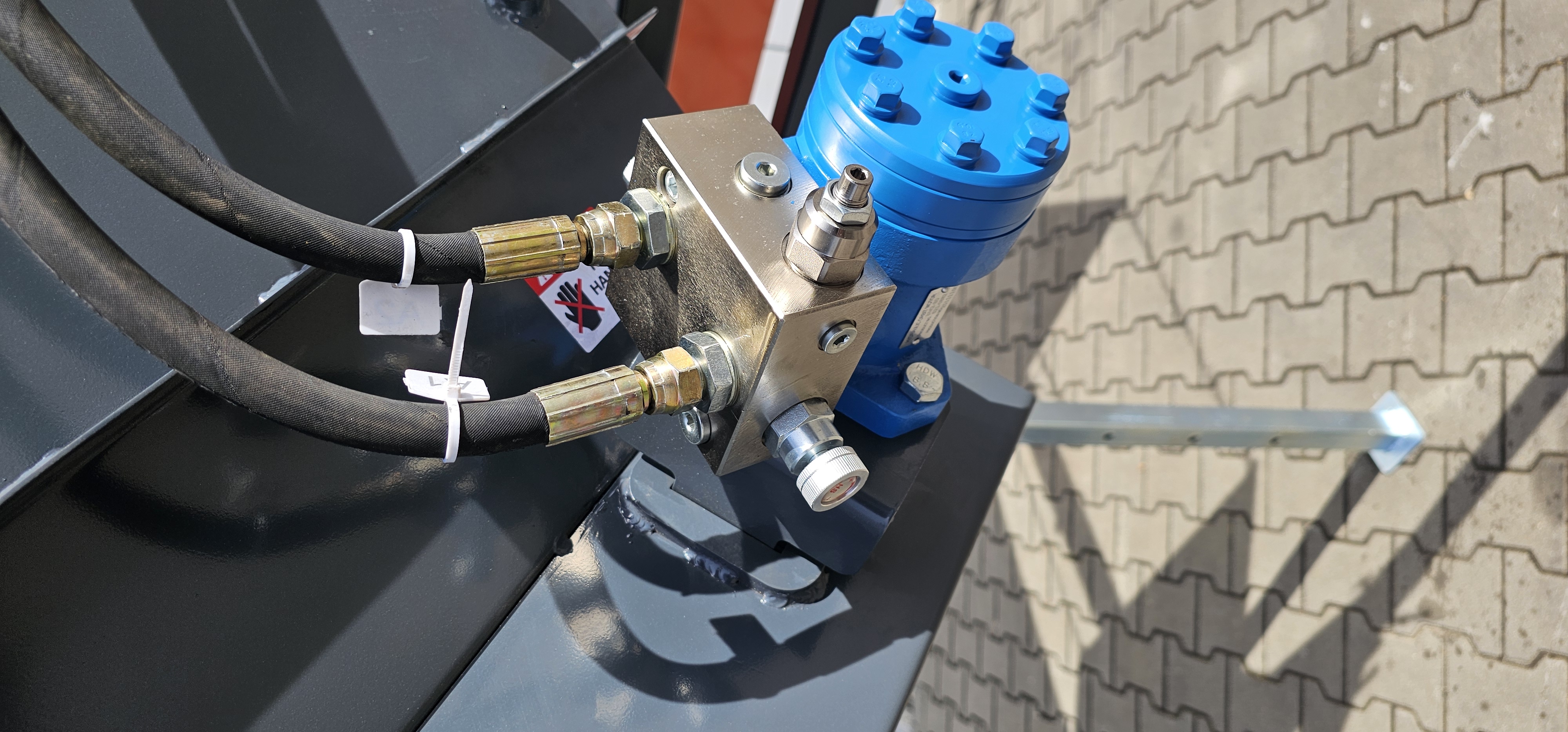 Scheitholzscheibenreiniger