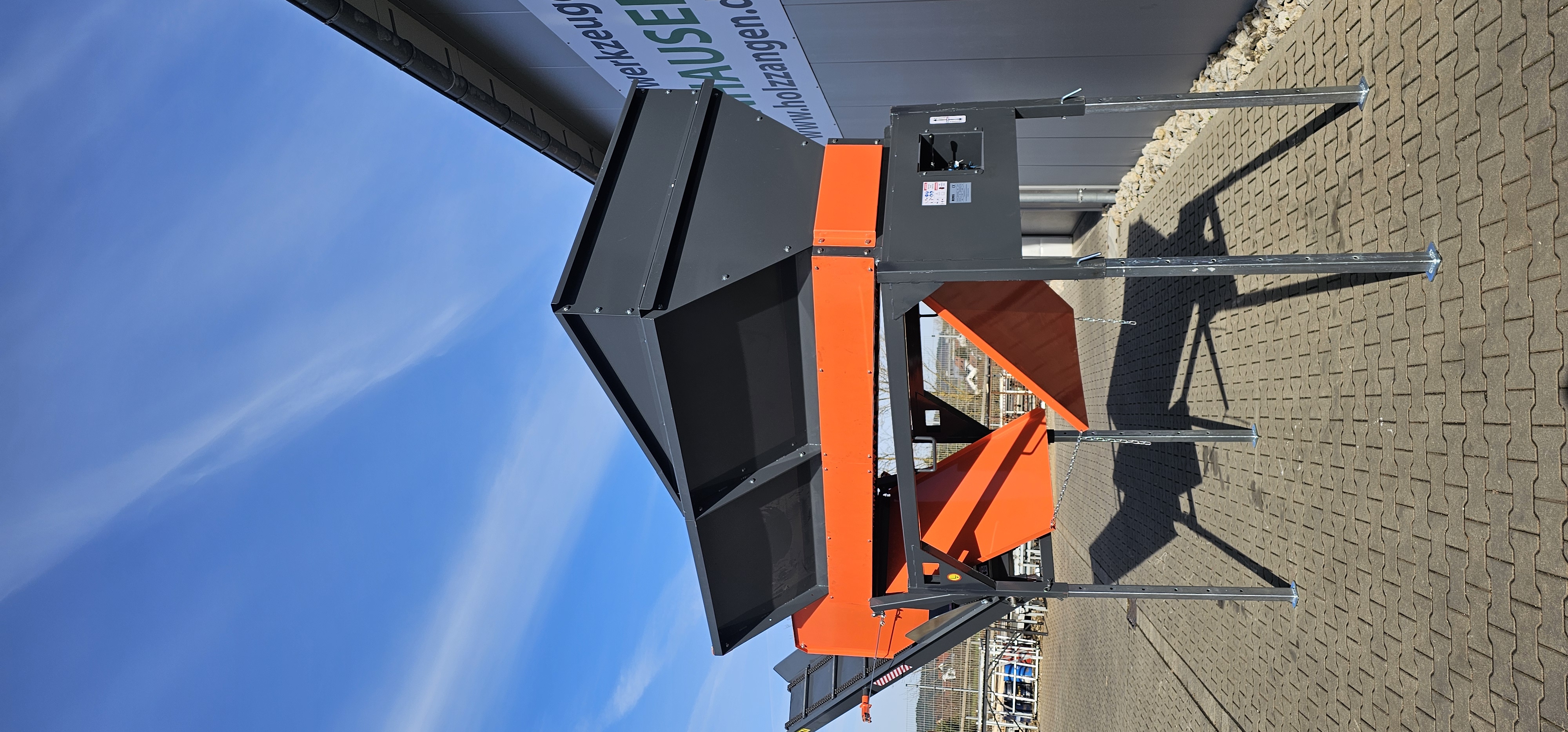 Scheitholzscheibenreiniger