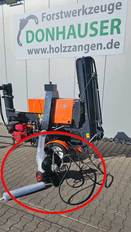 Mobiler Absauger für holzverarbeitende Machinen