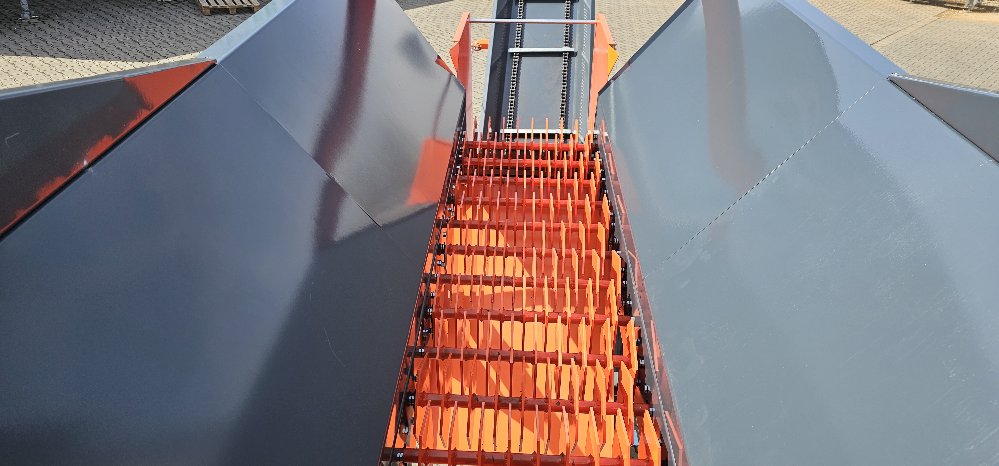 Scheitholzscheibenreiniger