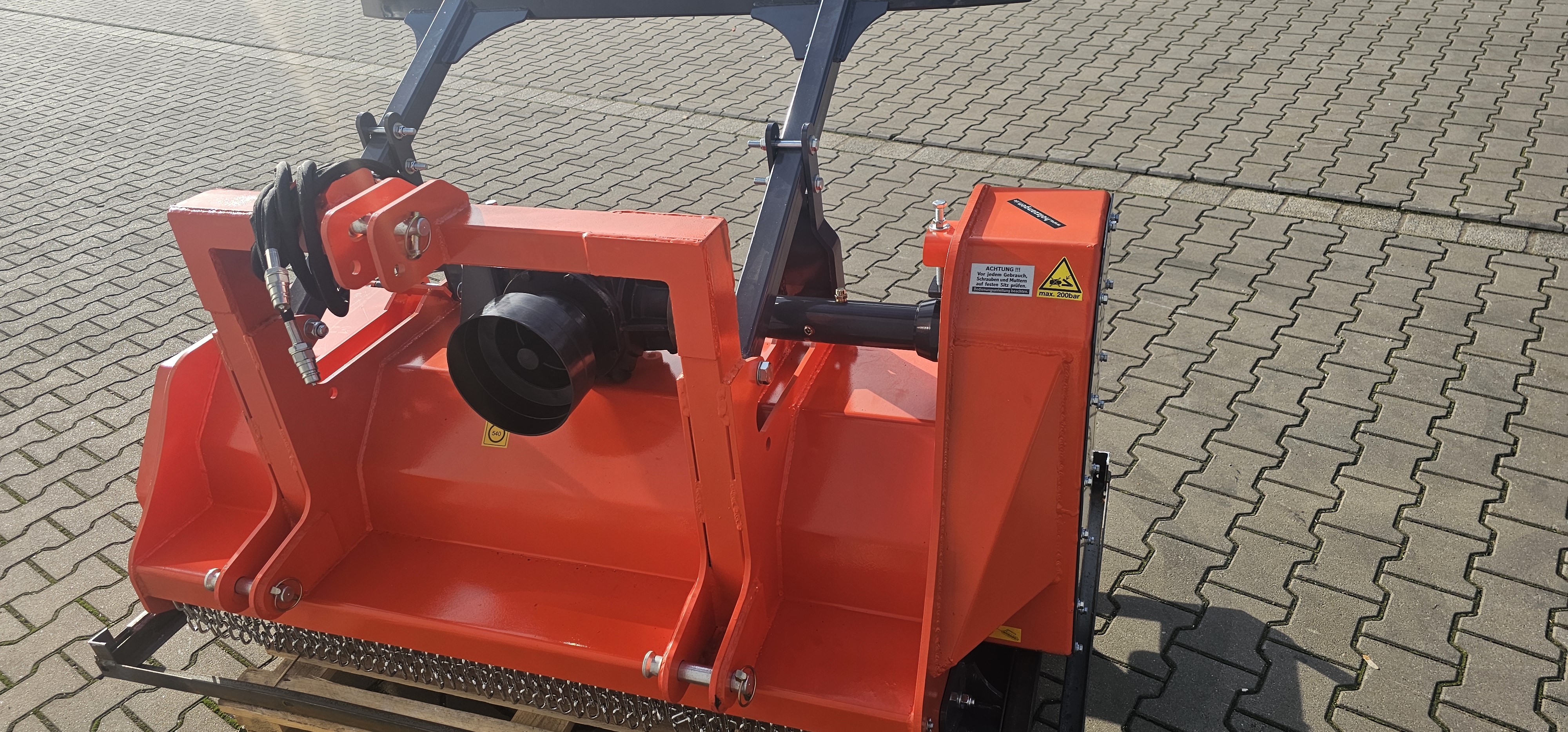 Forstmulcher TFM 140C mit Zapfwellenantrieb