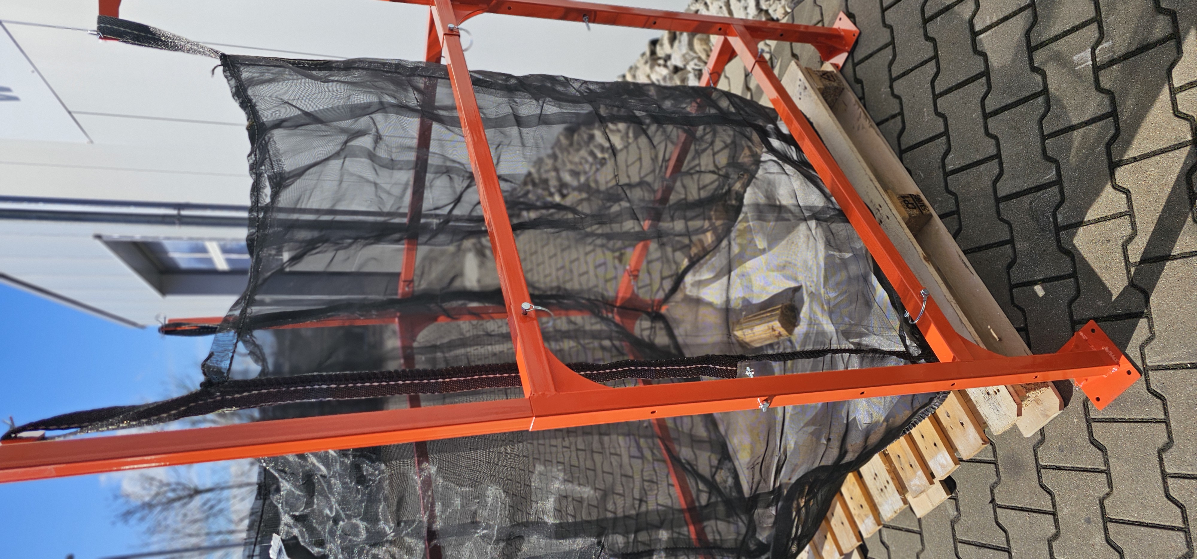 Haltegestell für HolzBags