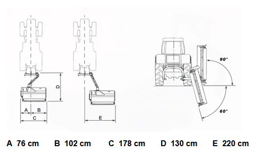 Böschungsschlegelmulcher AGL165