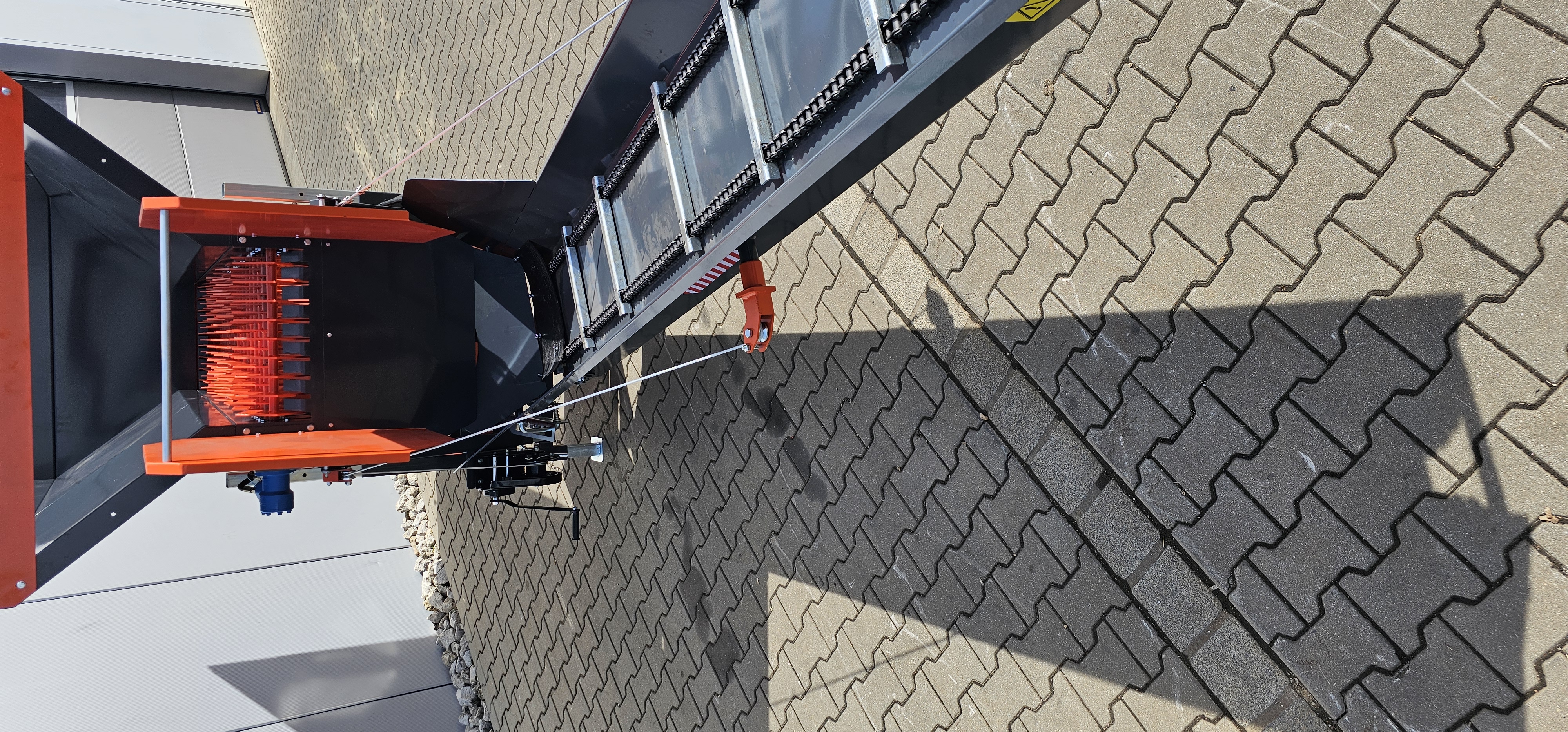 Scheitholzscheibenreiniger