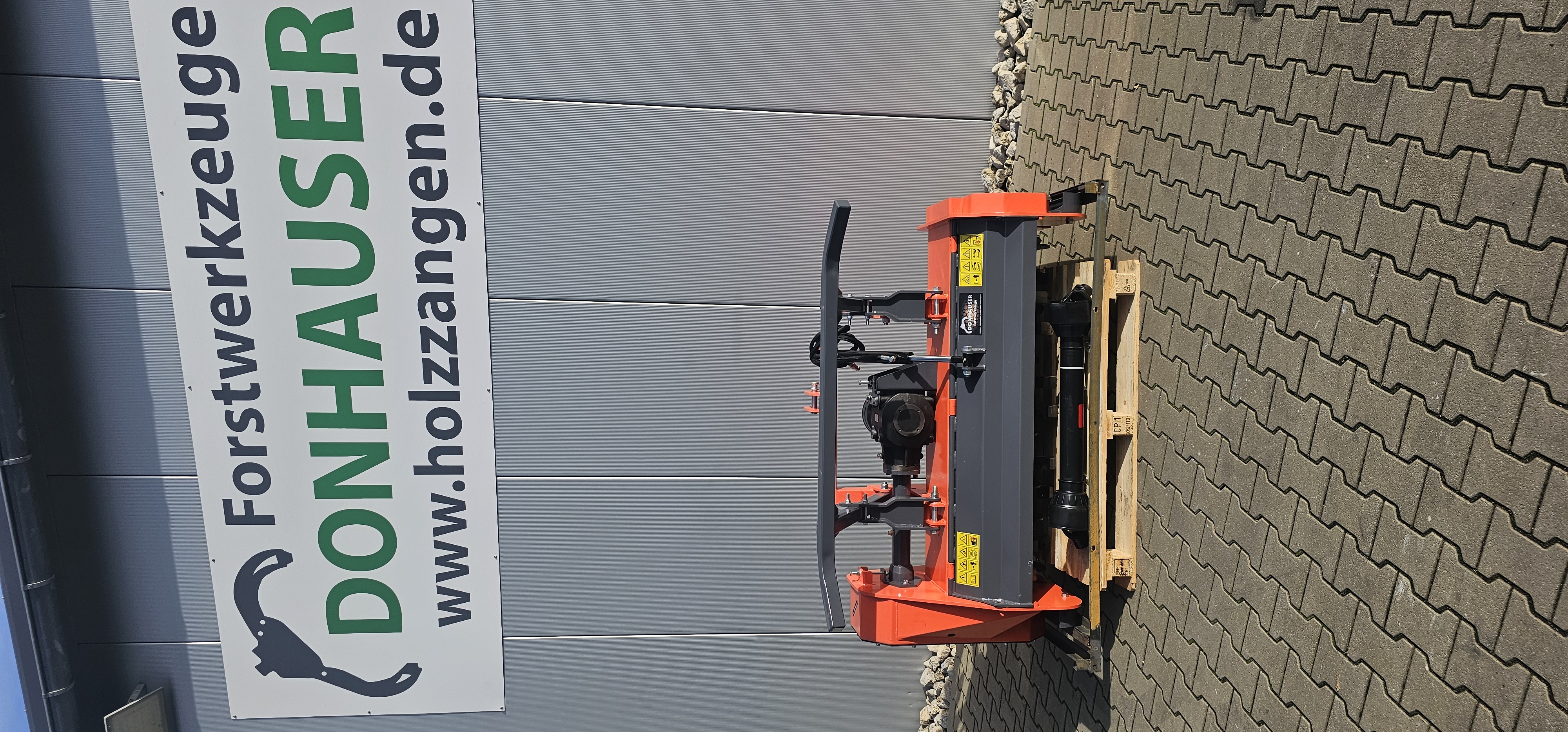 Forstmulcher TFM 140C mit Zapfwellenantrieb