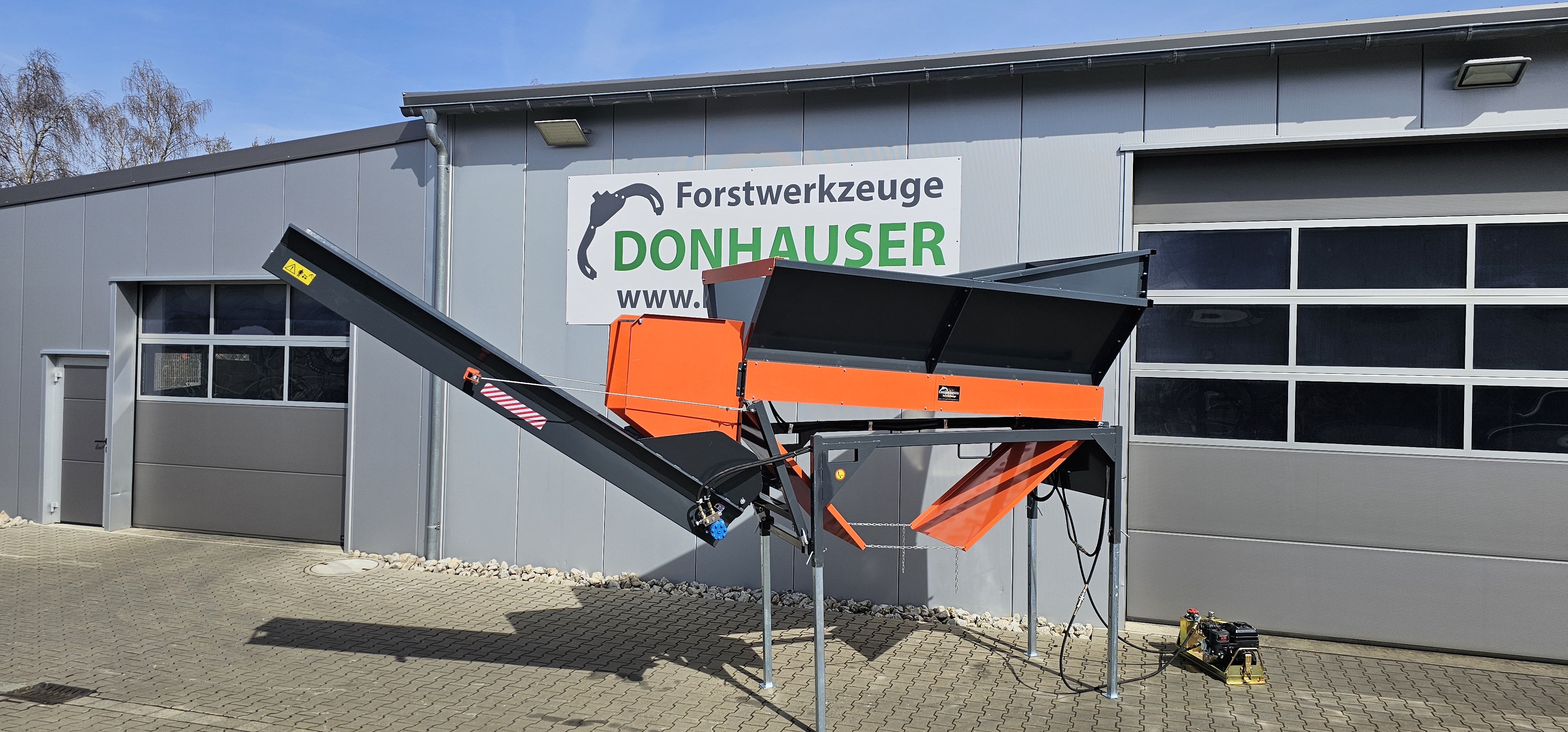 Scheitholzscheibenreiniger