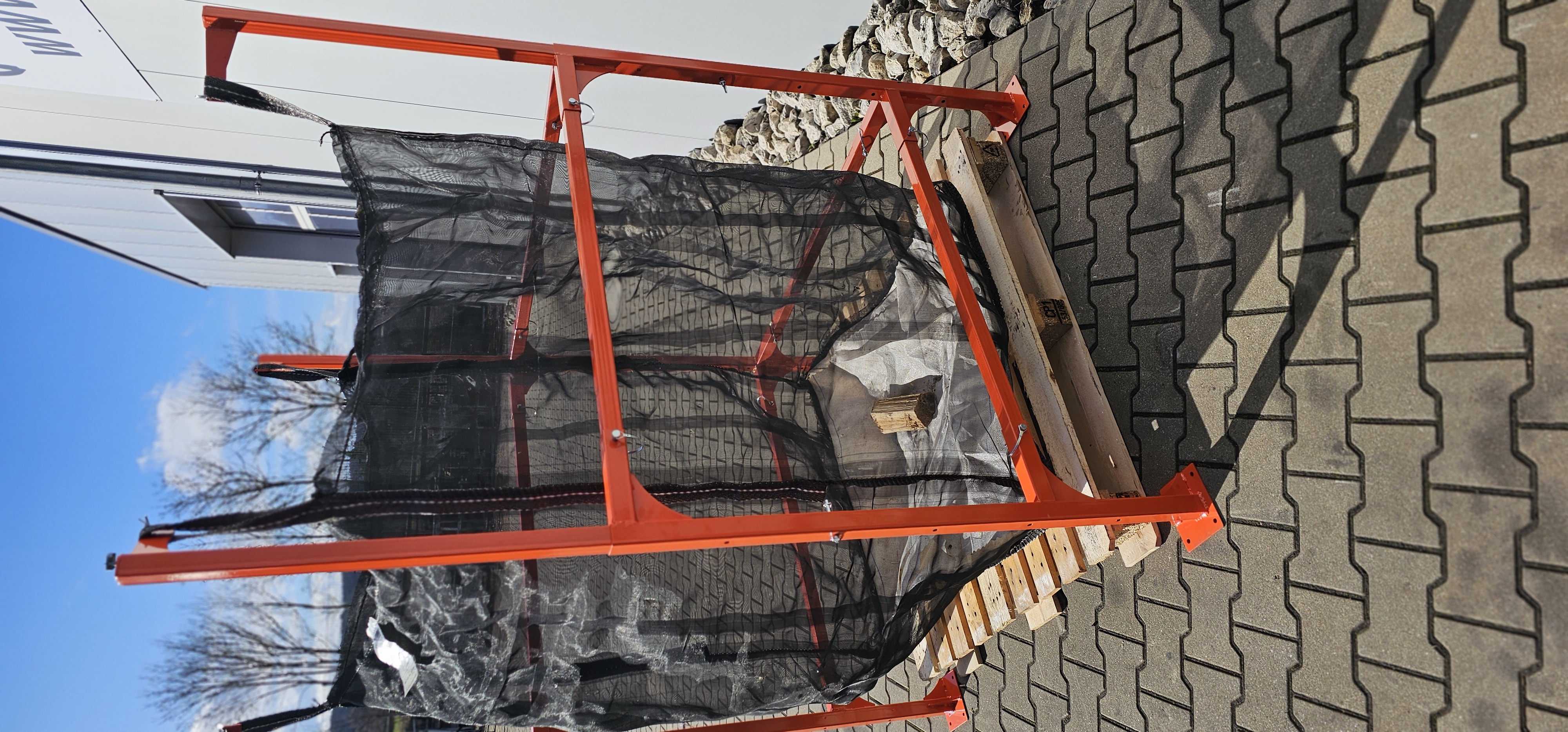 Haltegestell für HolzBags