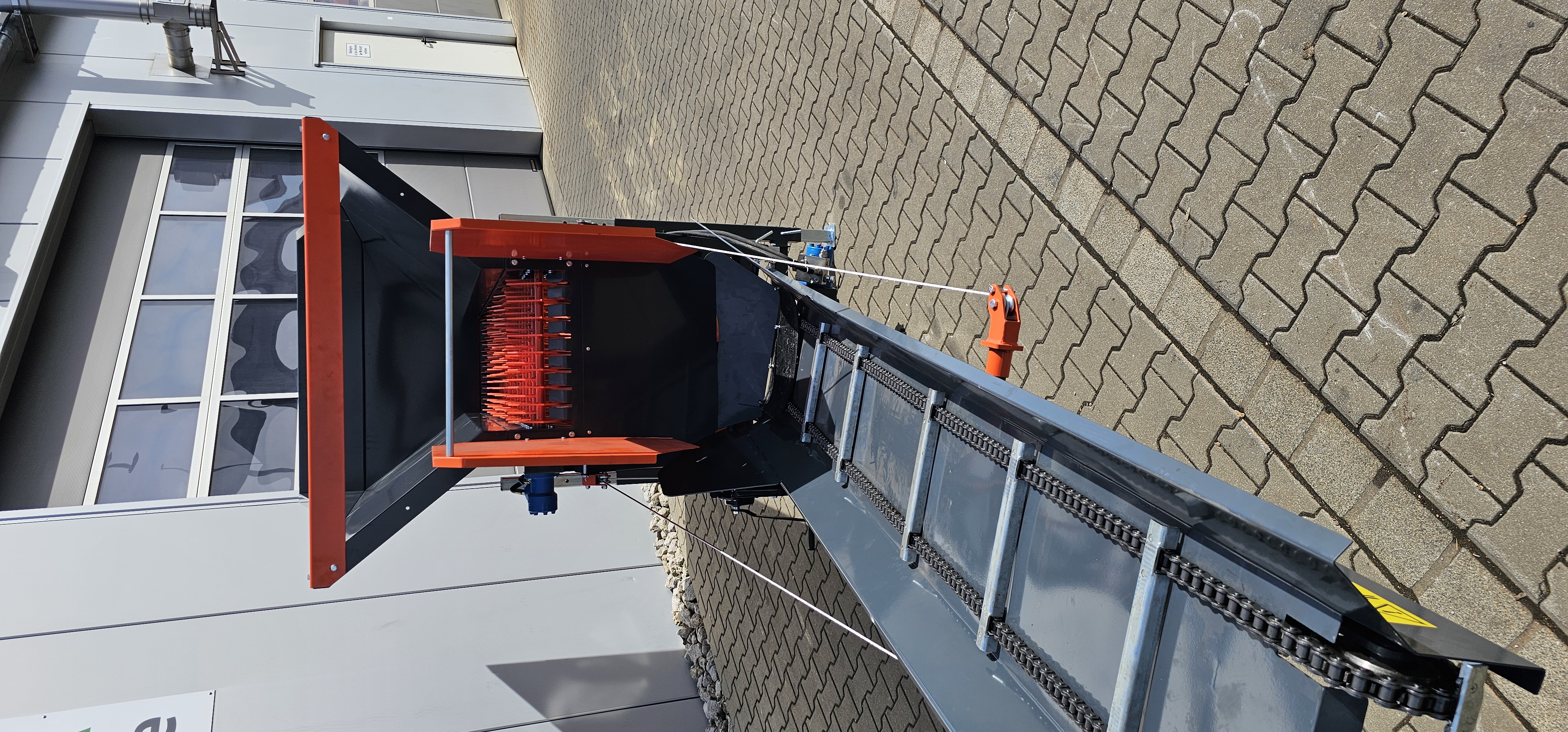 Scheitholzscheibenreiniger