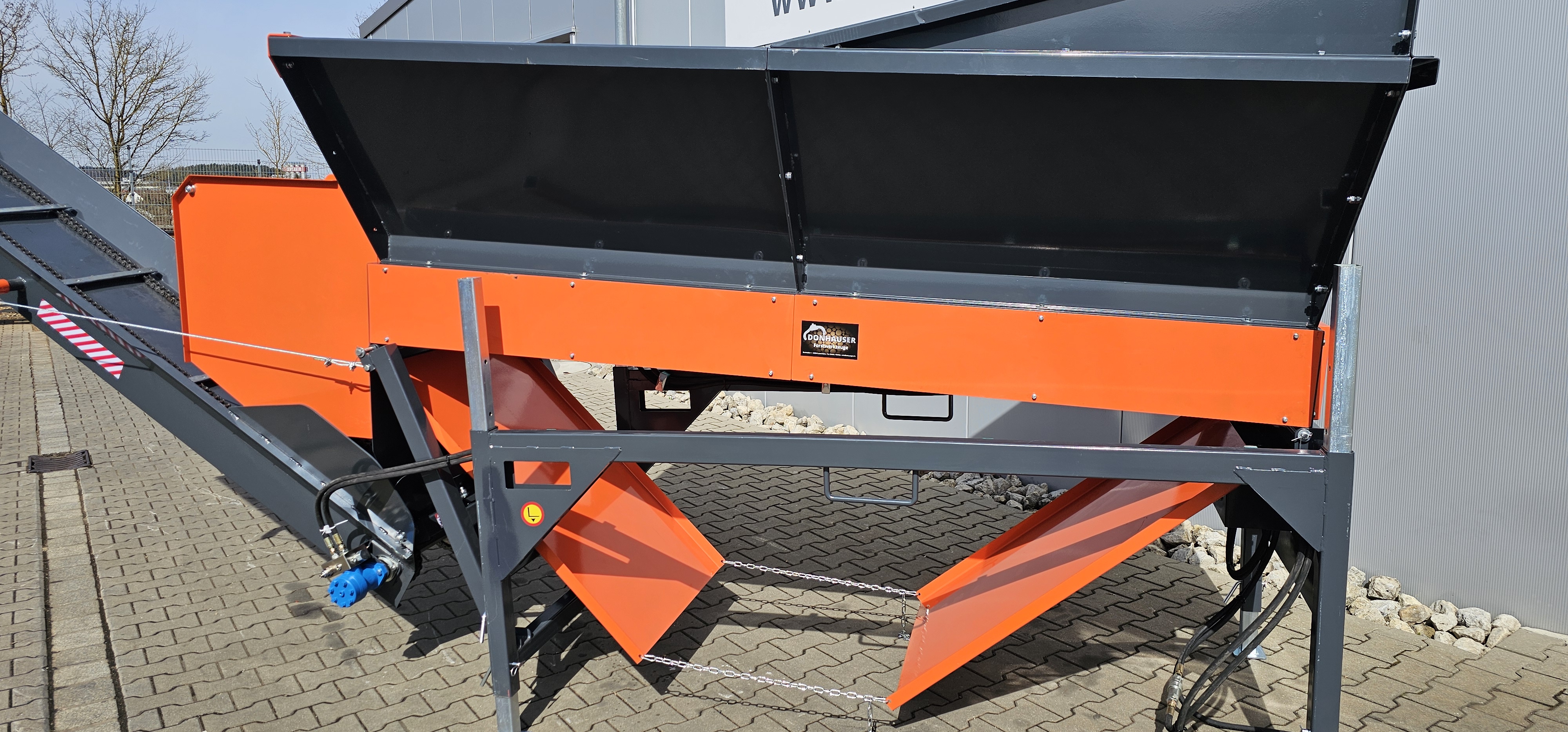 Scheitholzscheibenreiniger