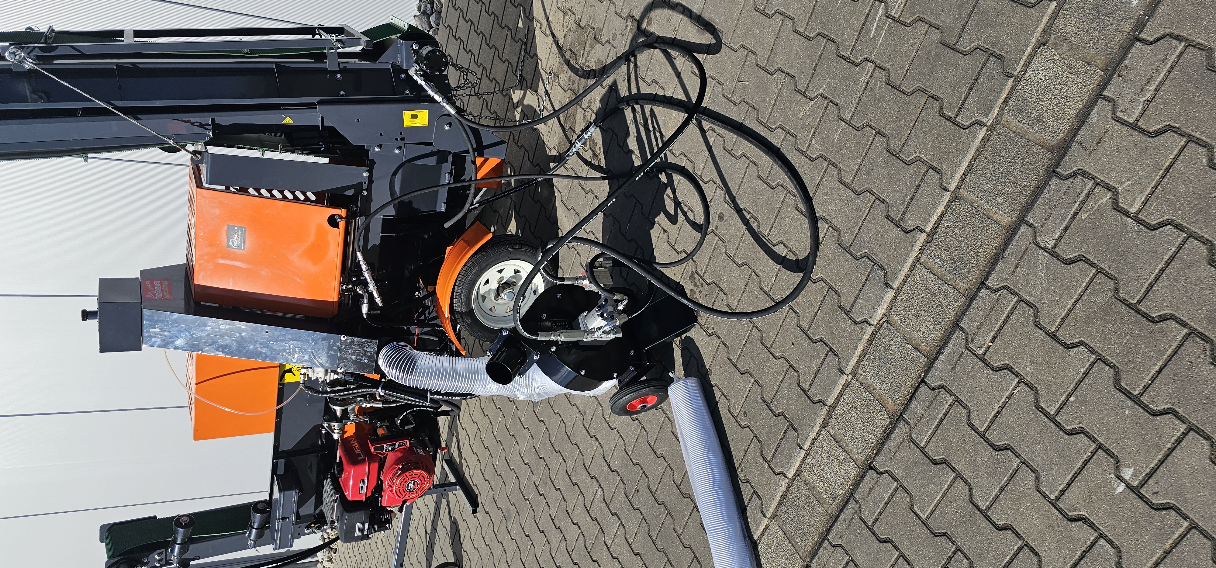 Mobiler Absauger für holzverarbeitende Machinen - Elektrisch