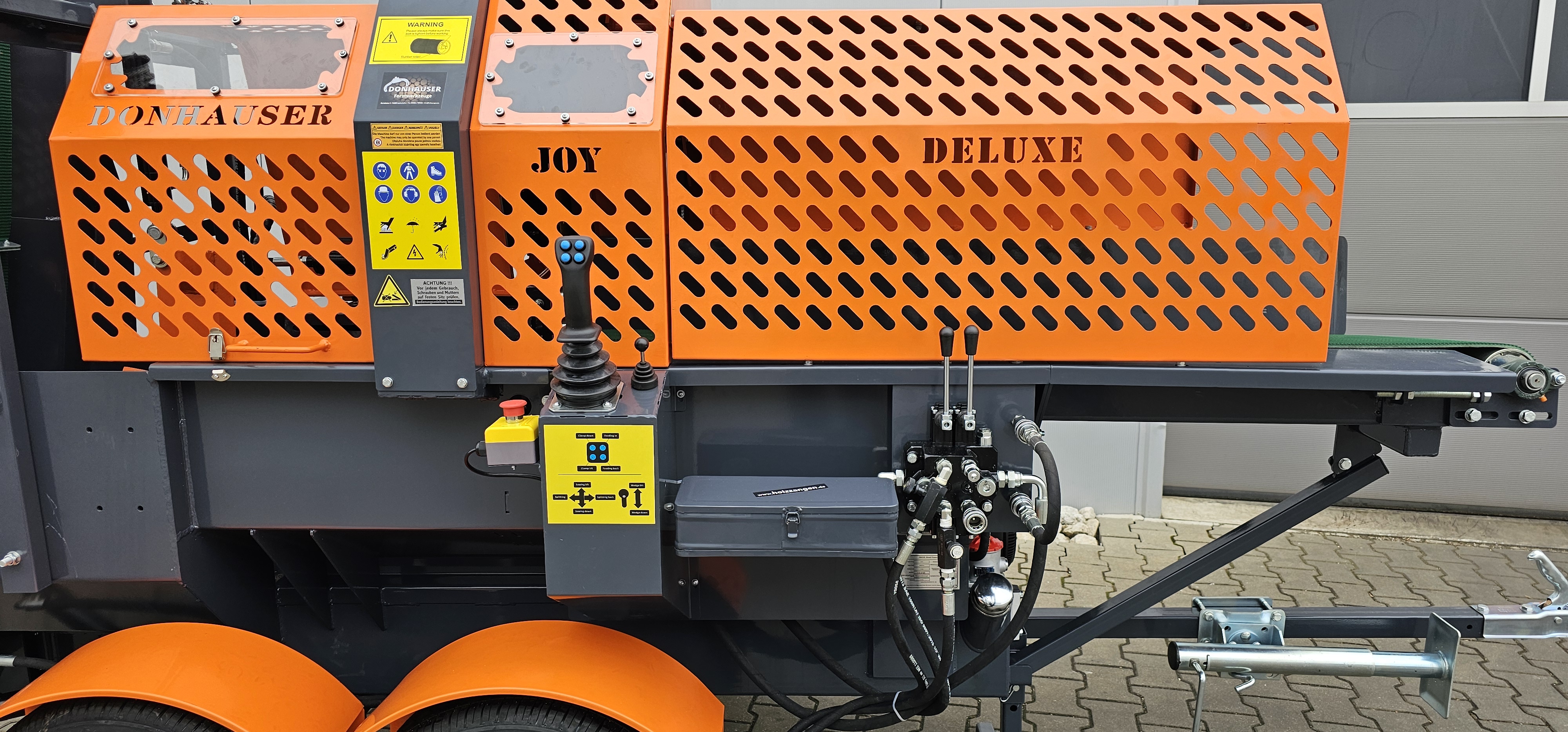 RM500 Joy Benzin Sägespaltautomat Holzspalter