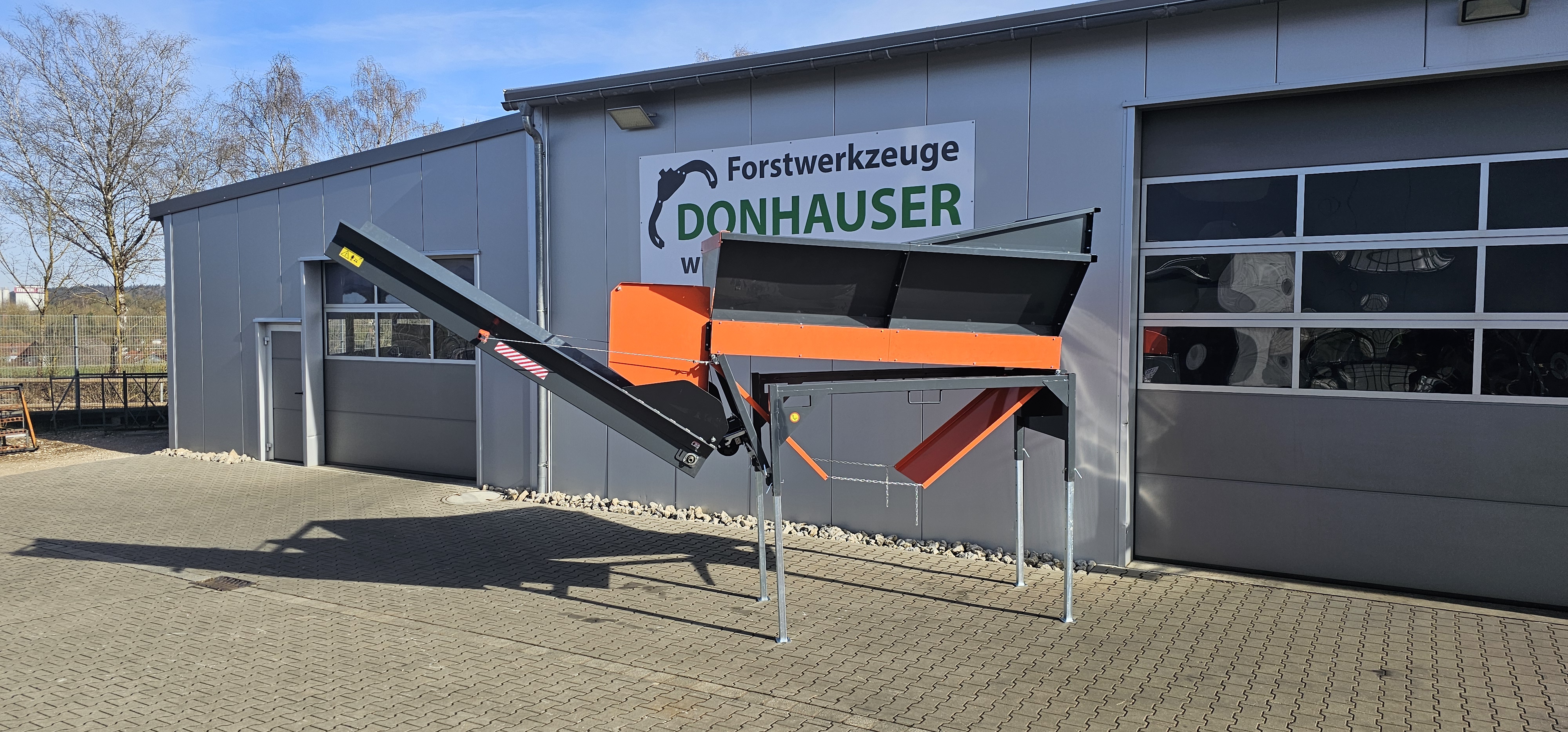 Scheitholzscheibenreiniger