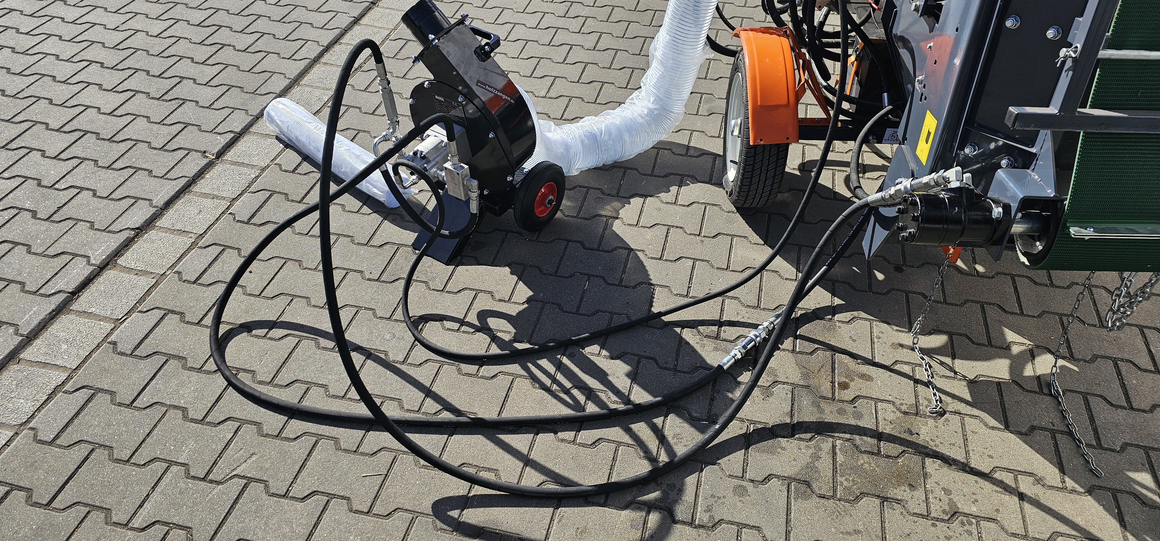 Mobiler Absauger für holzverarbeitende Machinen - Elektrisch