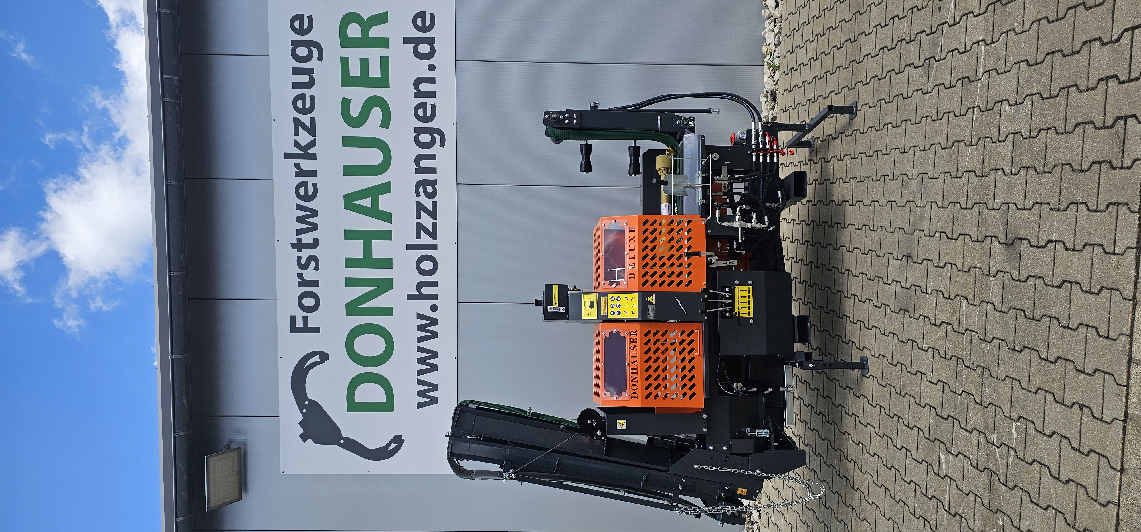 RM7-12 TZA 480 Zapfwellen-Sägespaltautomat Holzspalter 