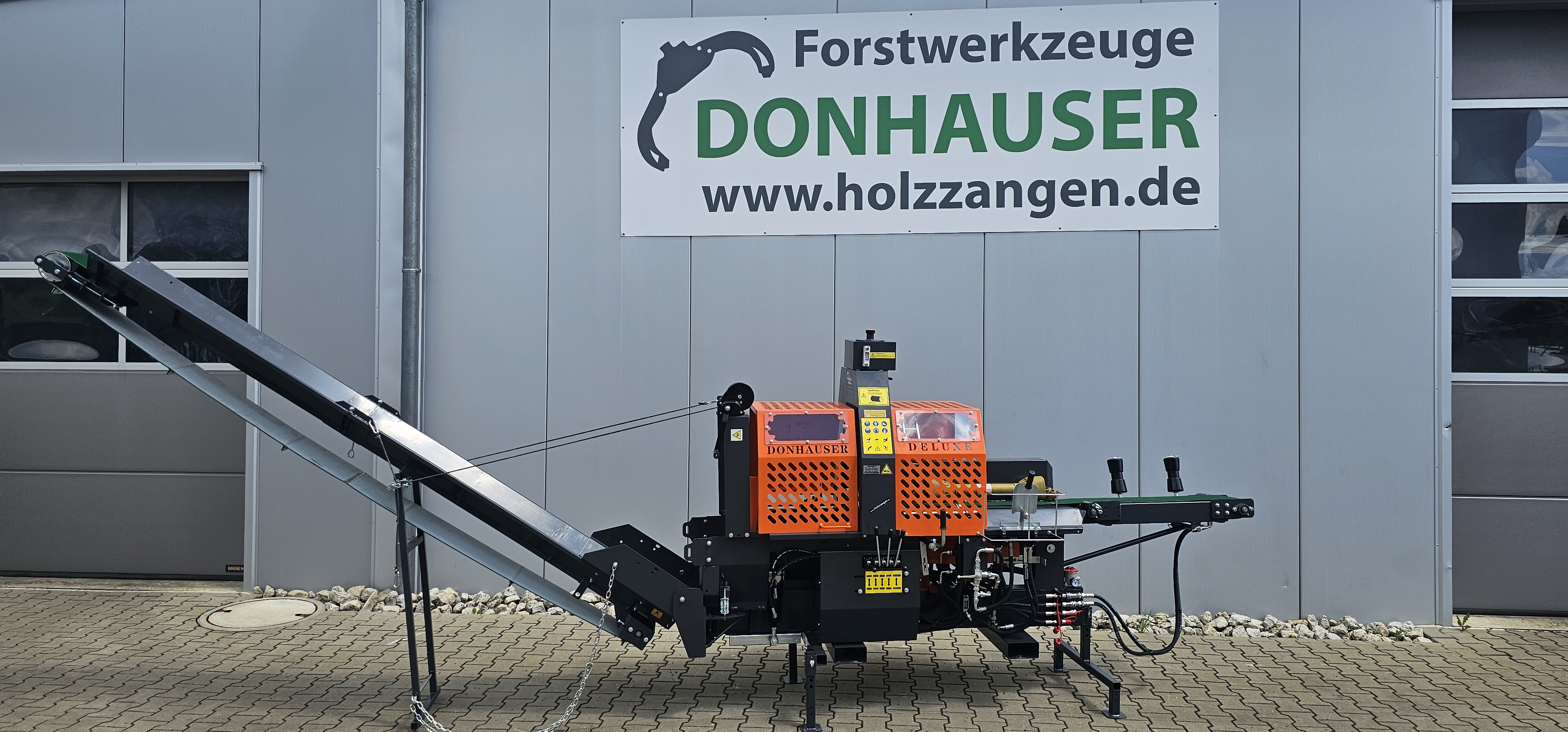 RM7-12 TZA 480 Zapfwellen-Sägespaltautomat Holzspalter 