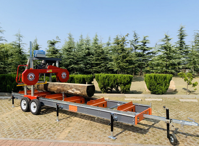 Blockbandsäge RS36G / RS36E Fahrwerk