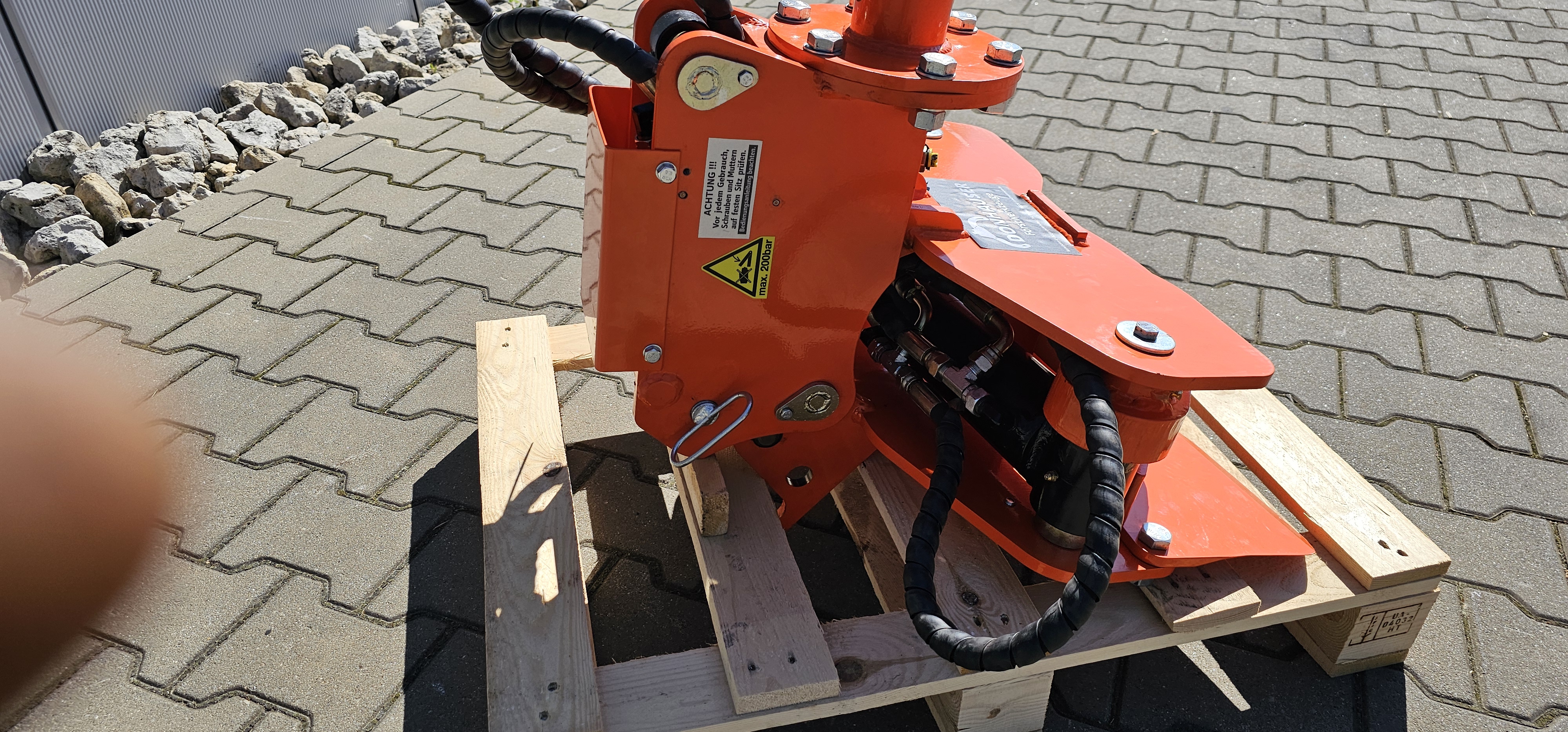 Fällgreifer CTG150 Energieholzgreifer