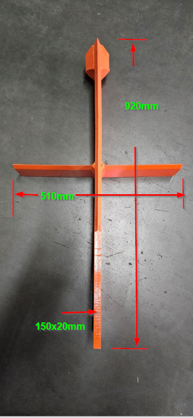 4-fach Spaltkreuz RM500 Joy