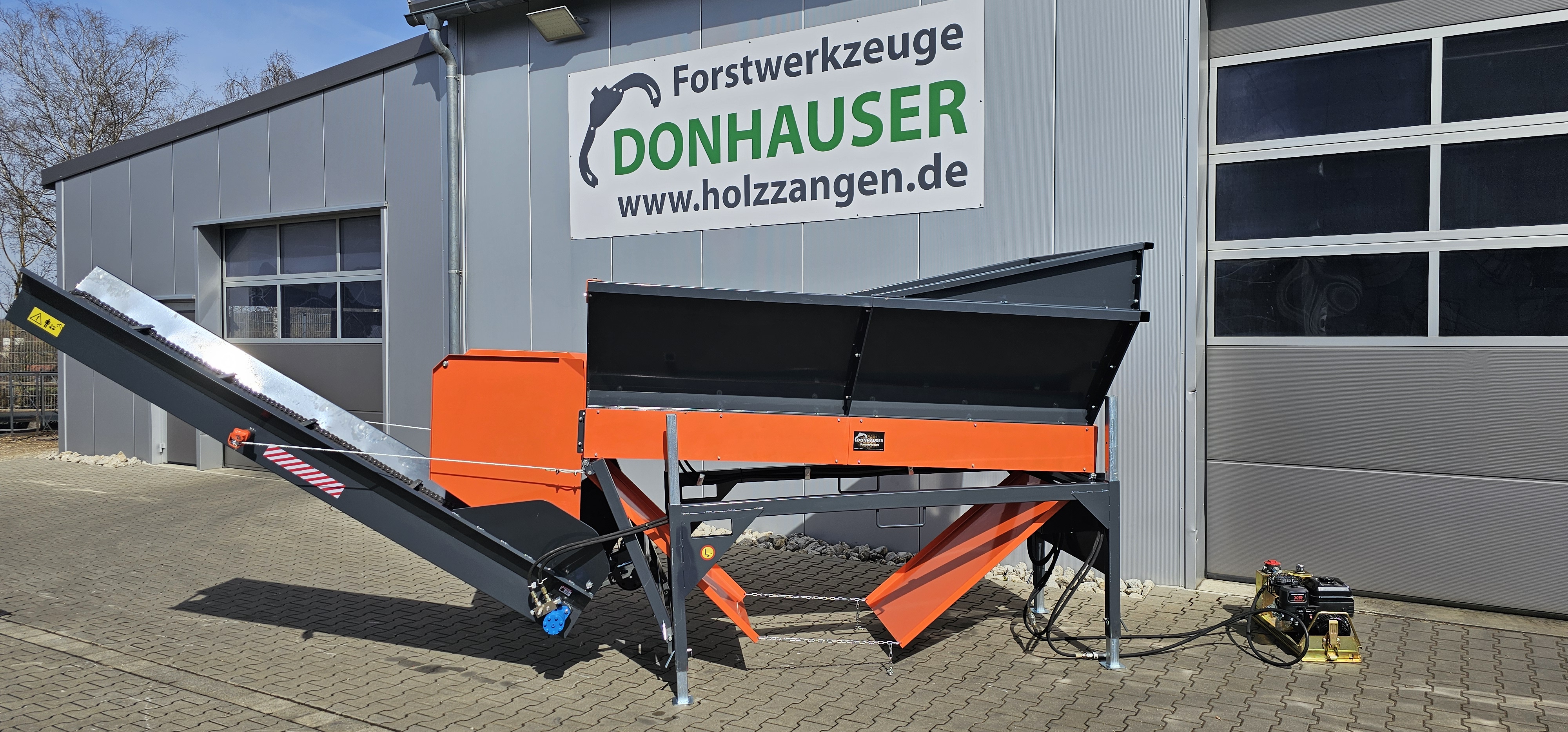 Scheitholzscheibenreiniger