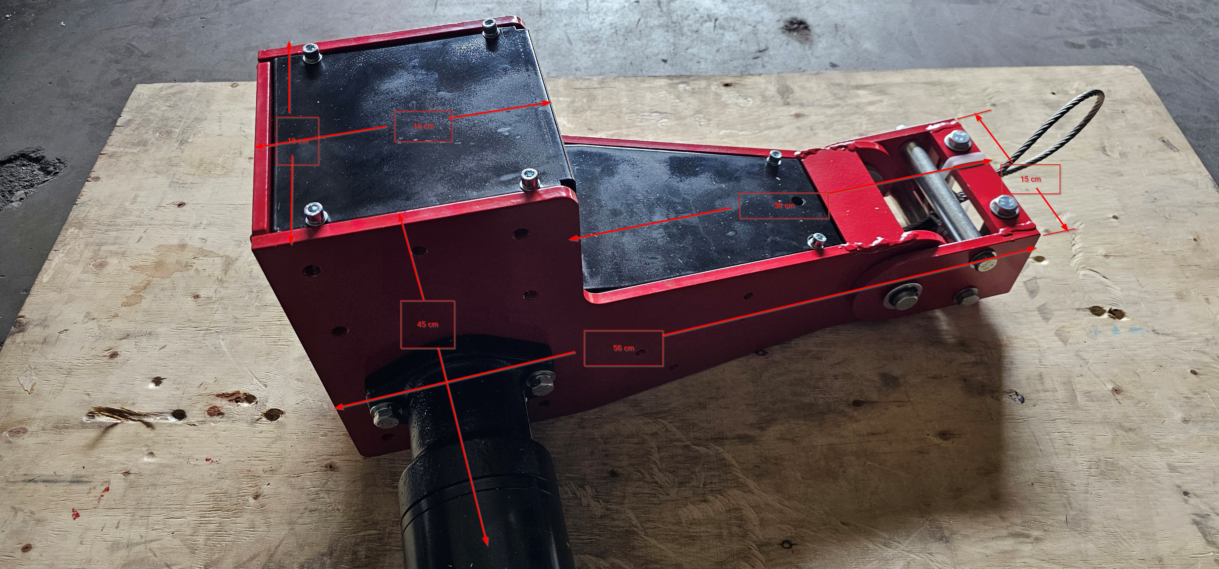 Kran-Seilwinde DWH 1,7t - EV-Funk