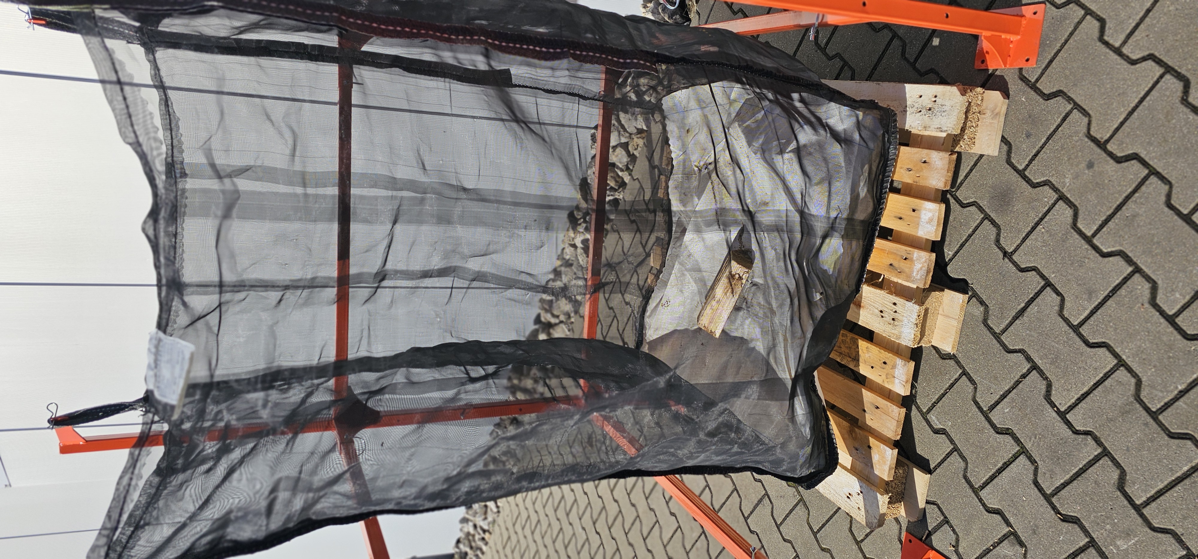 Haltegestell für HolzBags