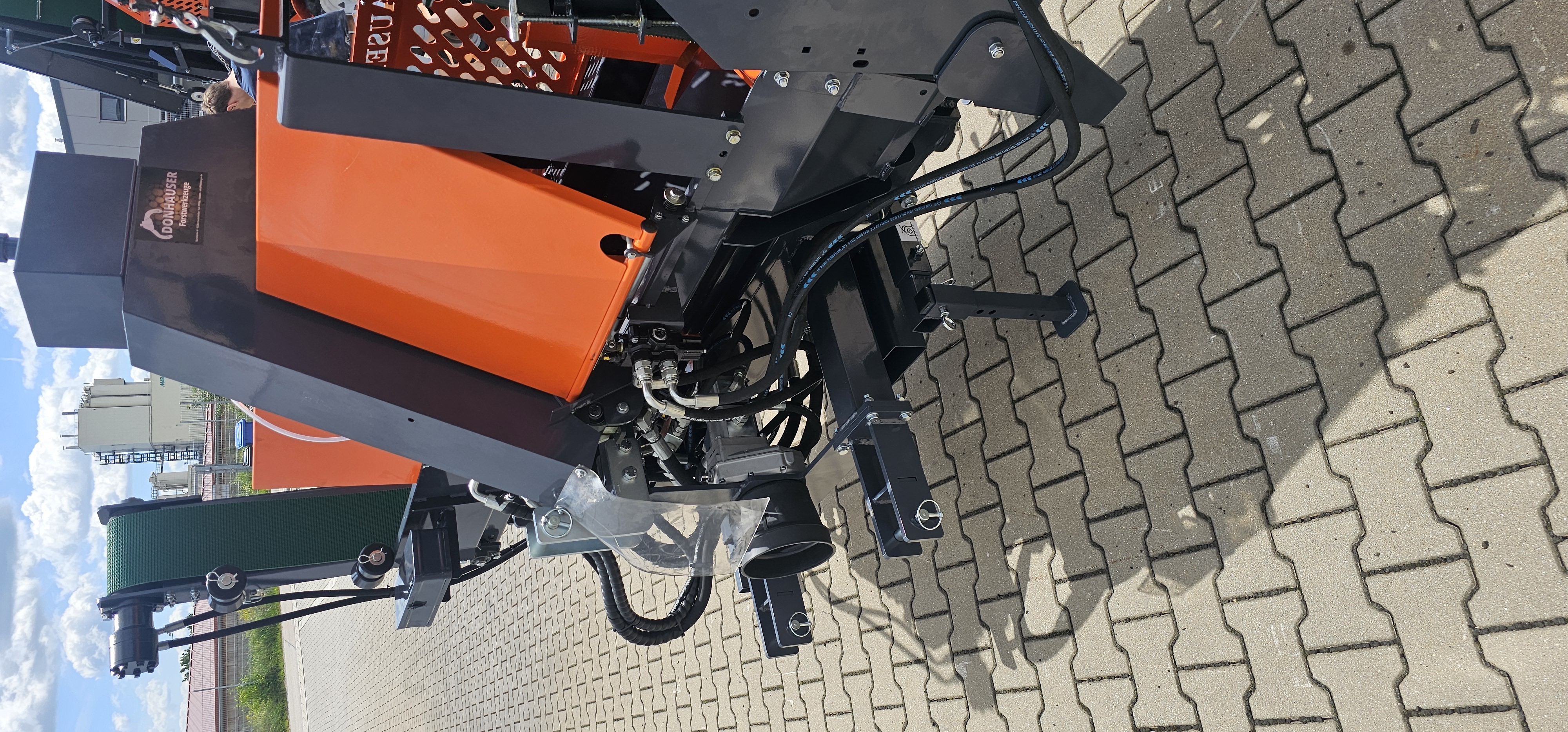 RM7-12 TZA 480 Zapfwellen-Sägespaltautomat Holzspalter 