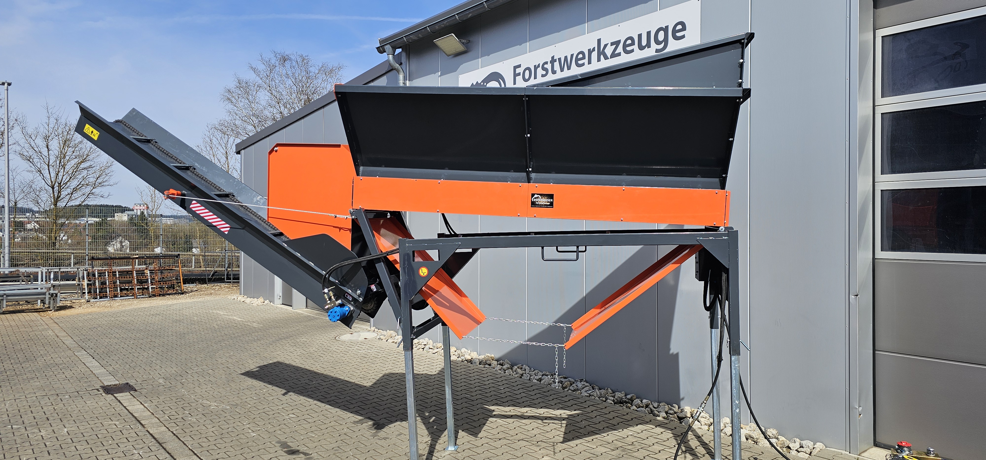 Scheitholzscheibenreiniger